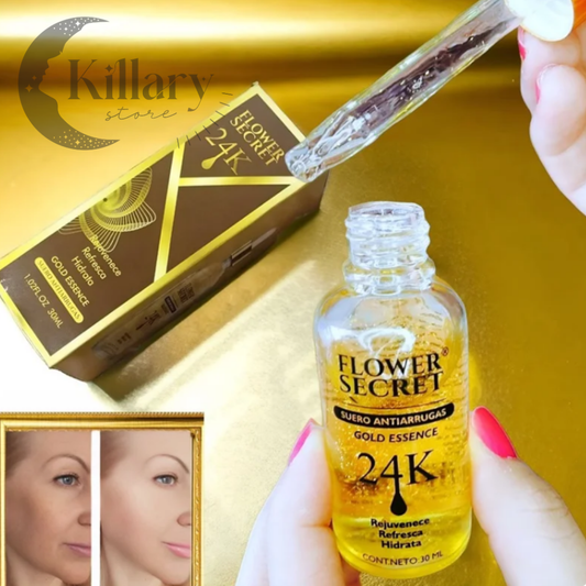 Gold Elixir™ Serum Facial Oro24k Antiarrugas Hidrata